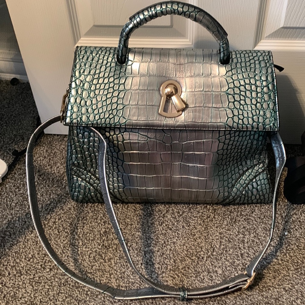 Alligator Pattern Purse